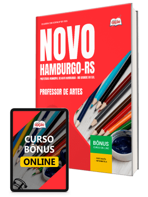 Apostila Prefeitura de Novo Hamburgo-RS 2026 - Professor de Artes