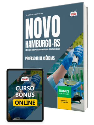 Apostila Prefeitura de Novo Hamburgo-RS 2026 - Professor de Ciências