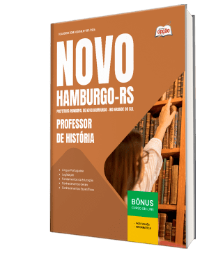 Apostila Prefeitura de Novo Hamburgo-RS 2026 - Professor de História