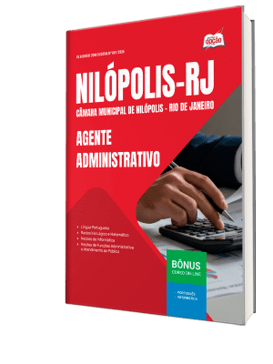 Apostila Câmara de Nilópolis-RJ 2026 - Agente Administrativo