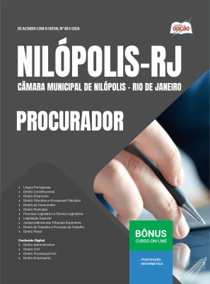 Apostila Câmara de Nilópolis-RJ 2026 - Procurador