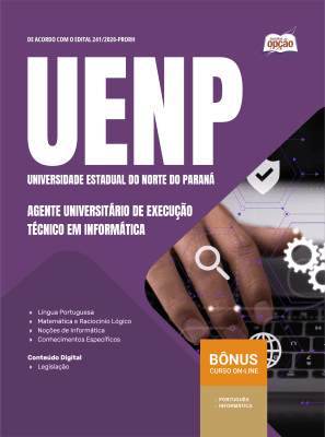 Apostila UENP 2026 - Agente Universitário de Execução - Técnico em Informática