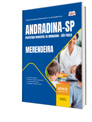 Apostila Prefeitura de Andradina-SP 2026 - Merendeira(o)