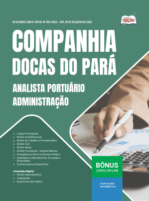 Apostila CDP-PA 2026 - Técnico Portuário de Segurança do Trabalho