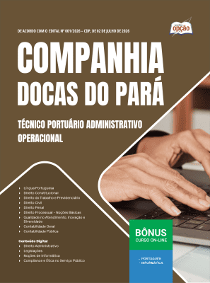 Apostila CDP-PA 2026 - Analista Portuário - Contabilidade