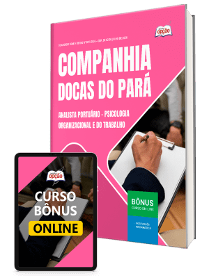 Apostila CDP-PA 2026 - Analista Portuário - Psicologia Organizacional e do Trabalho