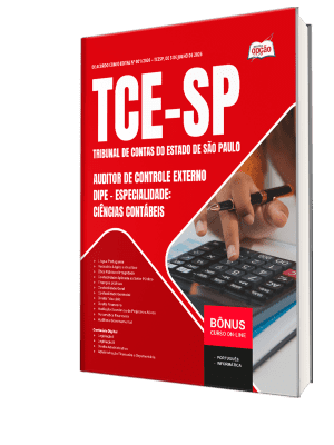 Apostila TCE-SP 2026 - Auditor de Controle Externo - DIPE - Ciências Contábeis