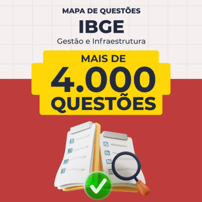 Mapa de Questões Online - IBGE - Analista Censitário - Gestão e Infraestrutura - 4 Mil Questões