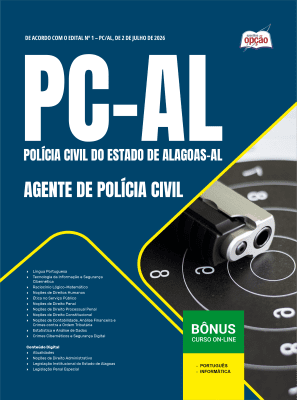 Apostila PC-AL 2026 - Agente de Polícia Civil