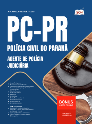 Apostila PC-PR 2026 em PDF - Agente de Polícia Judiciária