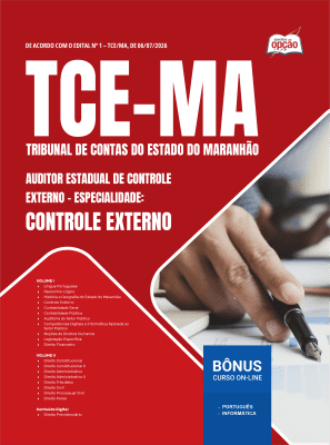 Apostila TCE-MA 2026 - Auditor Estadual de Controle Externo - Especialidade: Controle Externo