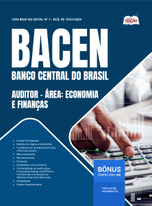 Apostila BACEN 2026 - Auditor - Área: Economia e Finanças