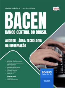 Apostila BACEN 2026 - Auditor - Área: Tecnologia da Informação