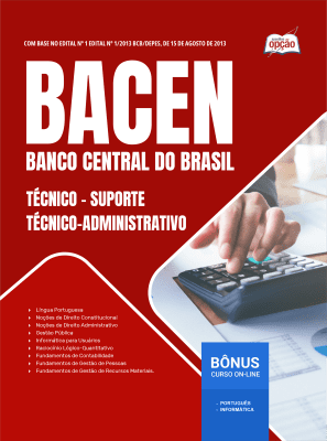 Apostila BACEN 2026 - Técnico - Suporte Técnico-Administrativo