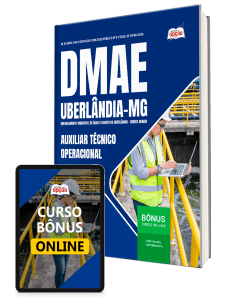 Apostila DMAE Uberlândia-MG 2026 - Auxiliar Técnico Operacional