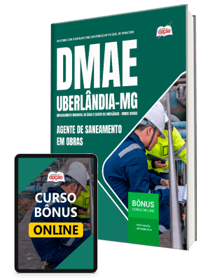 Apostila DMAE Uberlândia-MG 2026 - Agente de Saneamento em Obras