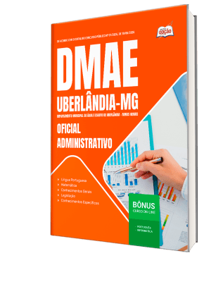 Apostila DMAE Uberlândia-MG 2026 - Oficial Administrativo