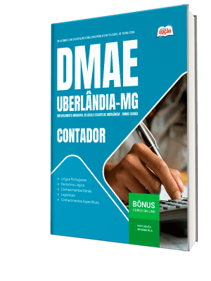 Apostila DMAE Uberlândia-MG 2026 - Contador