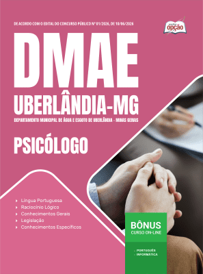 Apostila DMAE Uberlândia-MG 2026 - Psicólogo