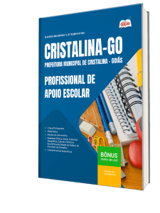Apostila Prefeitura de Cristalina - GO 2026 - Profissional de Apoio Escolar