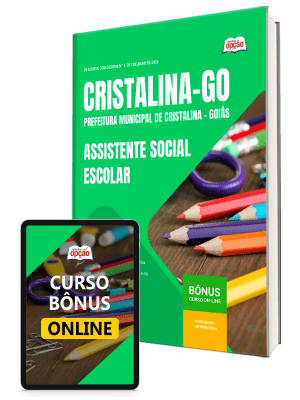 Apostila Prefeitura de Cristalina - GO 2026 - Assistente Social Escolar
