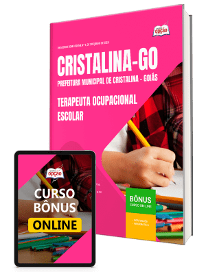 Apostila Prefeitura de Cristalina - GO 2026 - Terapeuta Ocupacional Escolar