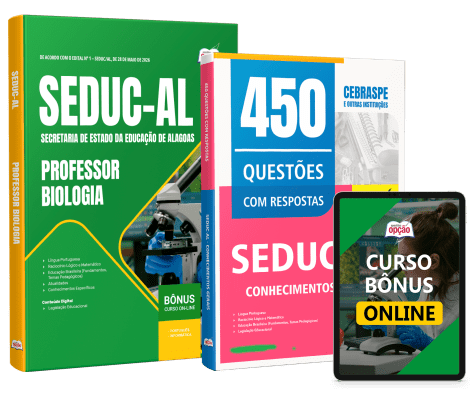 Combo SEDUC-AL 2026 - Professor Biologia
