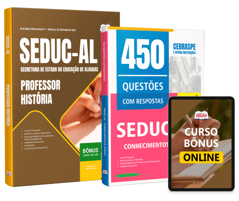Combo SEDUC-AL 2026 - Professor História