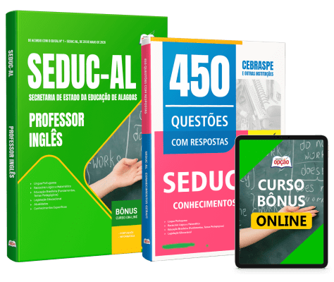 Combo SEDUC-AL 2026 - Professor Inglês