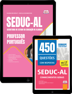 Combo SEDUC-AL 2026 - Professor Português