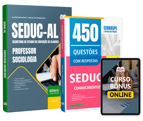 Combo SEDUC-AL 2026 - Professor Sociologia