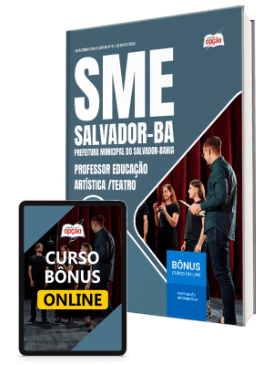 Apostila SME Salvador-BA 2026 - Professor Educação Artística/Teatro
