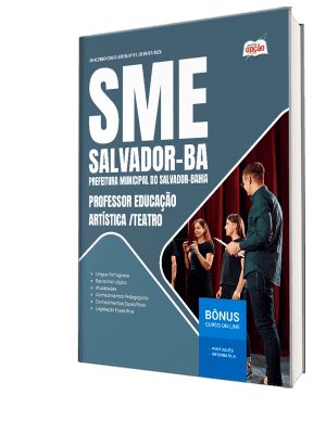 Apostila SME Salvador-BA 2026 - Professor Educação Artística/Teatro