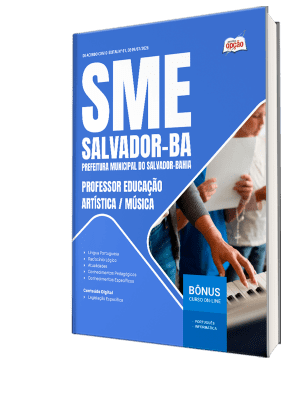 Apostila SME Salvador-BA 2026 - Professor Educação Artística/Música