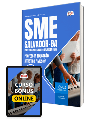 Apostila SME Salvador-BA 2026 - Professor Educação Artística/Música
