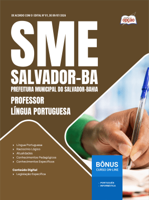 Apostila SME Salvador-BA 2026 - Professor - Língua Portuguesa