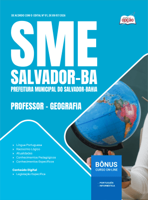 Apostila SME Salvador-BA 2026 - Professor - Geografia
