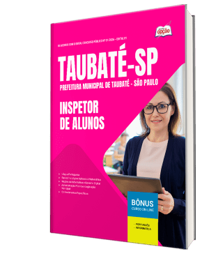 Apostila Prefeitura de Taubaté-SP 2026 - Inspetor de Alunos