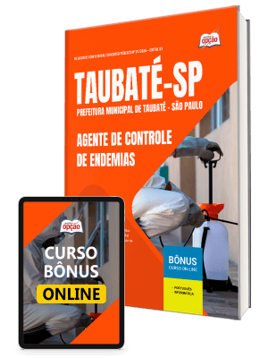 Apostila Prefeitura de Taubaté-SP 2026 - Agente Controle de Endemias