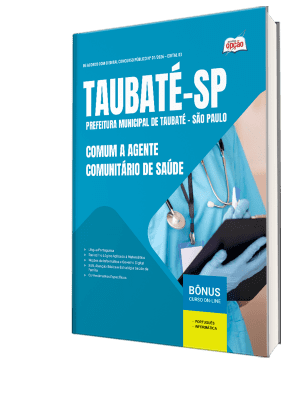 Apostila Prefeitura de Taubaté-SP 2026 - Agente Comunitário de Saúde