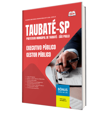 Apostila Prefeitura de Taubaté-SP 2026 - Executivo Público Gestor Público
