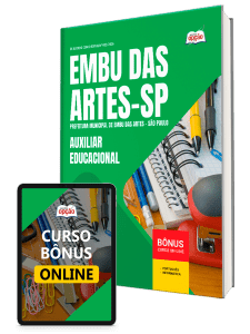 Apostila Prefeitura de Embu das Artes-SP 2026 - Auxiliar Educacional