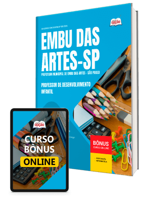 Apostila Prefeitura de Embu das Artes-SP 2026 - Professor de Desenvolvimento Infantil