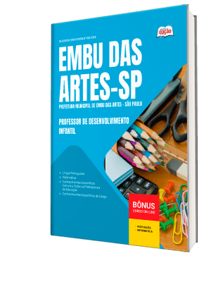 Apostila Prefeitura de Embu das Artes-SP 2026 - Professor de Desenvolvimento Infantil