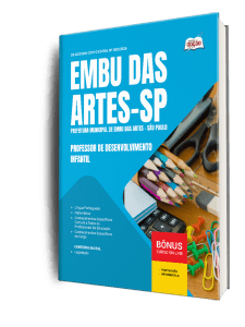 Apostila Prefeitura de Embu das Artes-SP 2026 - Professor de Desenvolvimento Infantil