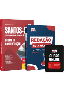 Apostila Prefeitura de Santos em PDF - SP 2026 - Oficial de Administração