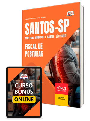 Apostila Prefeitura de Santos - SP 2026 - Fiscal de Posturas