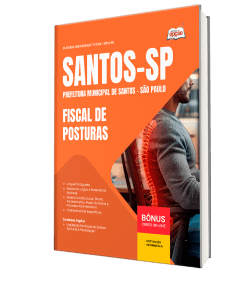 Apostila Prefeitura de Santos - SP 2026 - Fiscal de Posturas