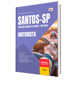 Apostila Prefeitura de Santos - SP 2026 - Motorista