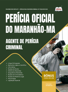 Apostila Perícia Oficial-MA 2026 em PDF - Agente de Perícia Criminal - Especialidade: Generalista